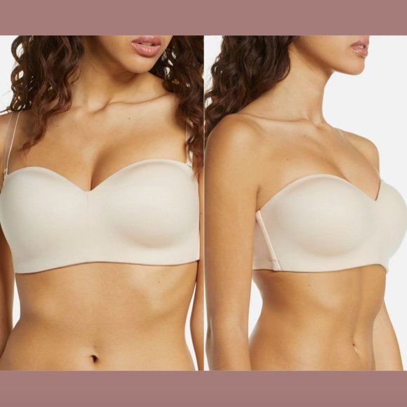 NEW $68 Wacoal [ 36DD ] Staying Power Wire Free Convertible Strapless‎ Bra #5821 - Picture 1 of 9